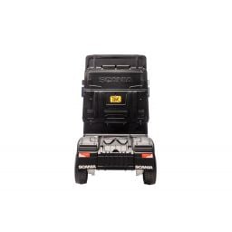 Scania R500 noir métallisé 2 x 12V, camion électrique enfant 12 volts télécommande parentale 2.4 Ghz, 12V 14Ah, 4 