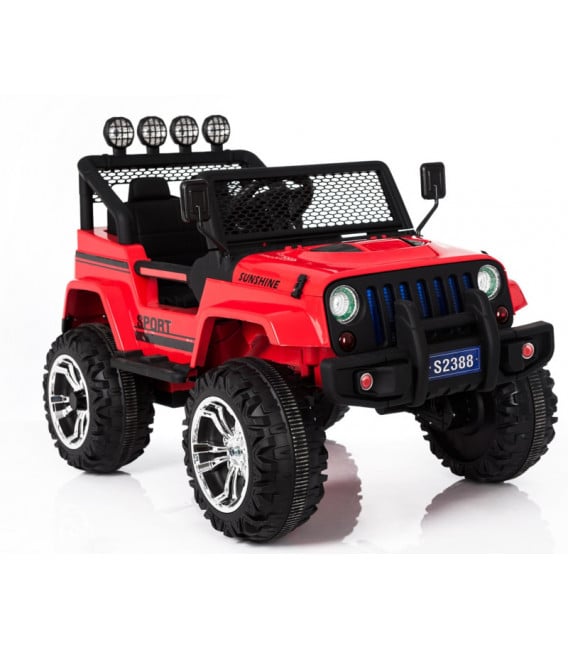 4x4 Jeep Rouge 4 roues Motrices