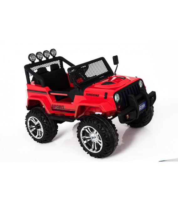 4x4 Jeep Rouge 4 roues Motrices