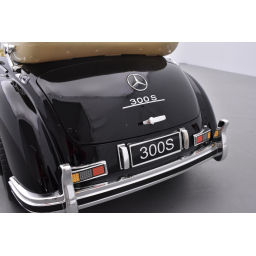 Mercedes 300S Noir Métallisé, voiture électrique pour enfant, 12V - 2 Moteurs