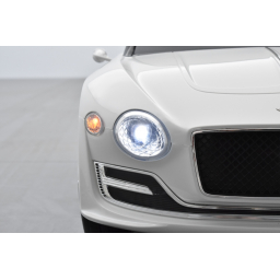 Bentley Expérimental Blanc, Voiture électrique pour enfant, 12Volts - 2 moteurs