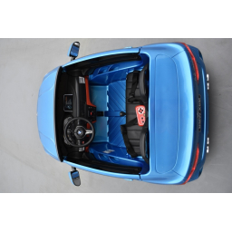 BMW X6 M Bleu Métallisée, 2 places, voiture électrique enfant , 12 volts - 10AH, 2 moteurs